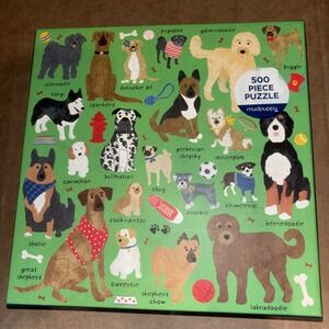 Doodle Dogs Mudpuppy Puzzle 500 pc New Sealed